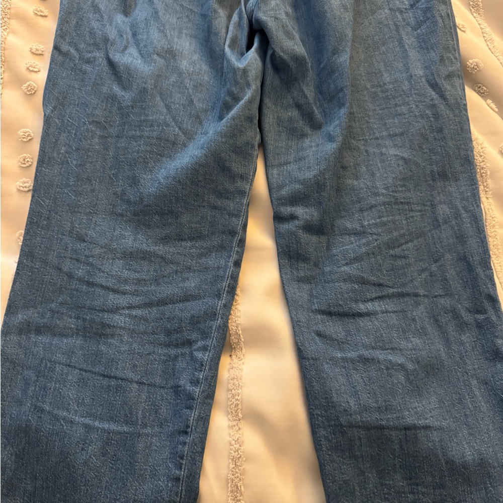 Old Navy Dark Blue high-waisted straight ankle trouser - Picture 8 of 8